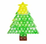 A95Christmas Tree Silicone Popper Toy