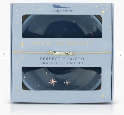 Shine So Bright  Bracelet and Dish Set