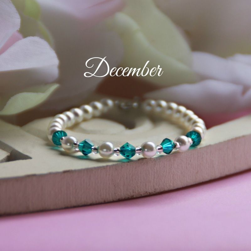 December Birthstone Bracelet 5&quot;- CJ140