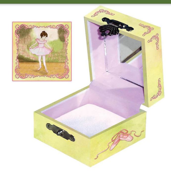 Standing Ballerina Tiny Treasure Box