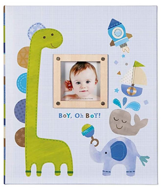 A-95 Boy Oh Boy Baby Memory Book