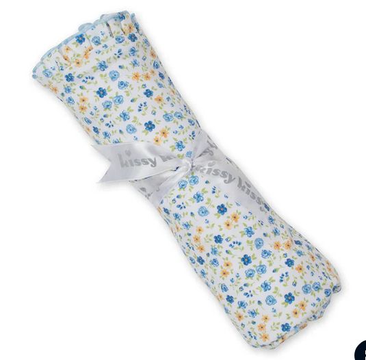 Kissy Kissy Flora Fantasy Blanket Multi Blue