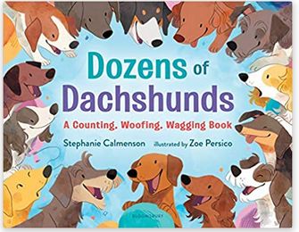 Dozens of Dachshunds Hard Cover Book