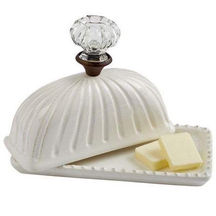 Vintage Door Knob Butter Dish