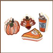 Thanksgiving Sponges-Pumpkin Pie