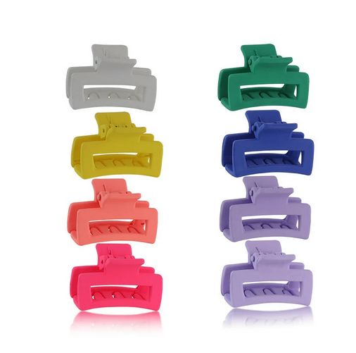 Sandra Mini Bulldog Hairclips-Multi