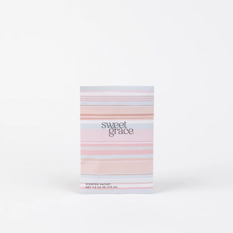 Sweet Grace Scented Sachet- Modern Stripe