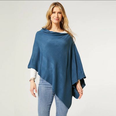Lightweight Poncho-Stonewash O/S