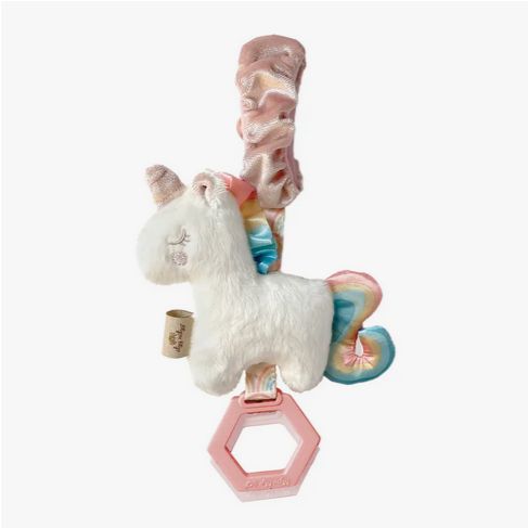 Itzy Friends Ritzy Jingle™ Attachable Travel Toy-Unicorn