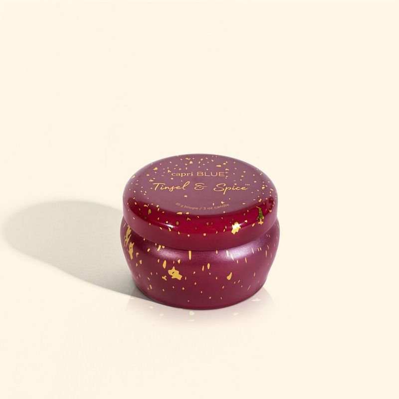 A95 Glimmer Mini Tin- Tinsel &amp; Spice 3oz