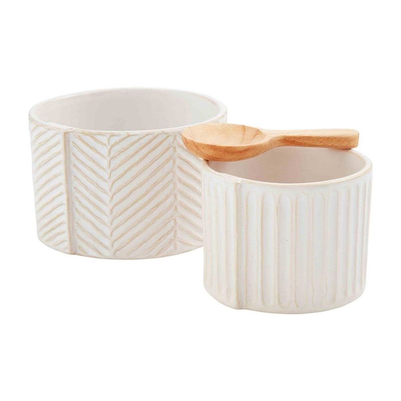 Stoneware Nested Tidbit Dishes