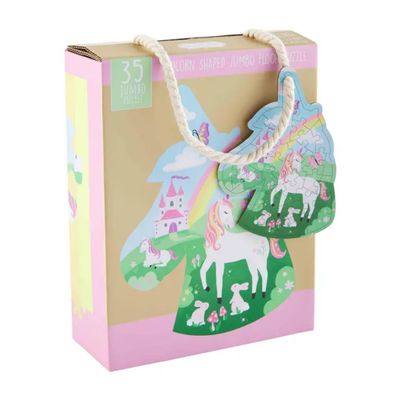 Unicorn Shaped Floor Puzzle