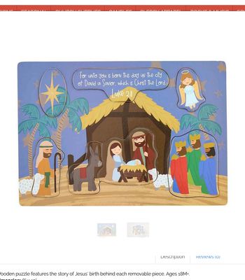 Nativity Story Puzzle