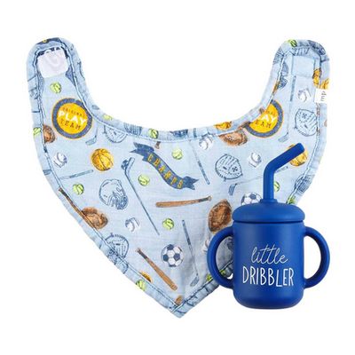 Sports Bib and Cup Set