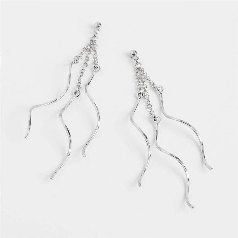 Suzy Earrings-Silver