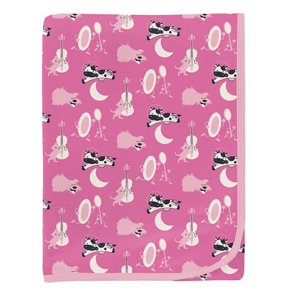Print Swaddling Blanket- Tulip Hey Diddle Diddle