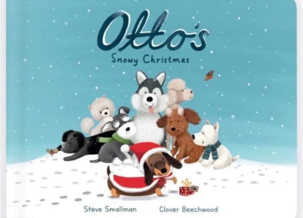 A95 Jellycat Otto&#39;s Snowy Christmas Book