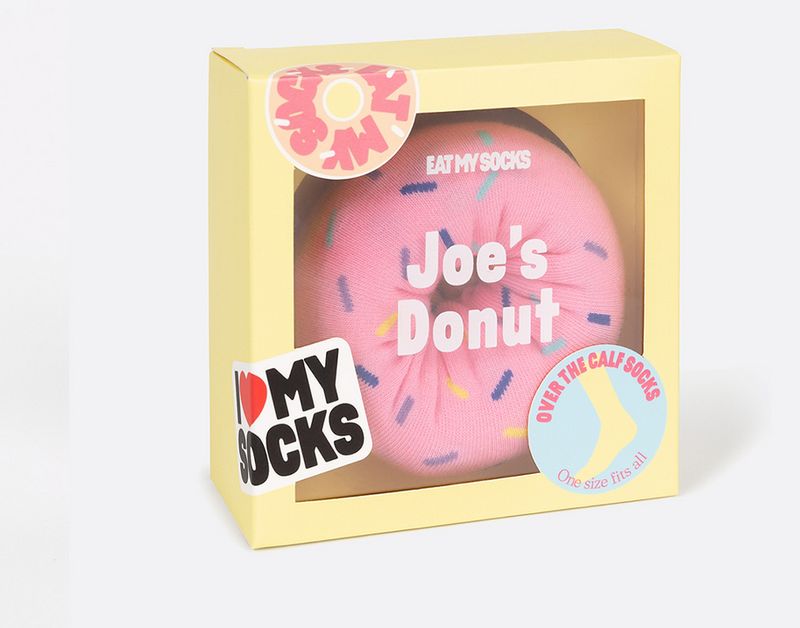 Joe&#39;s Donuts-Strawberry Socks