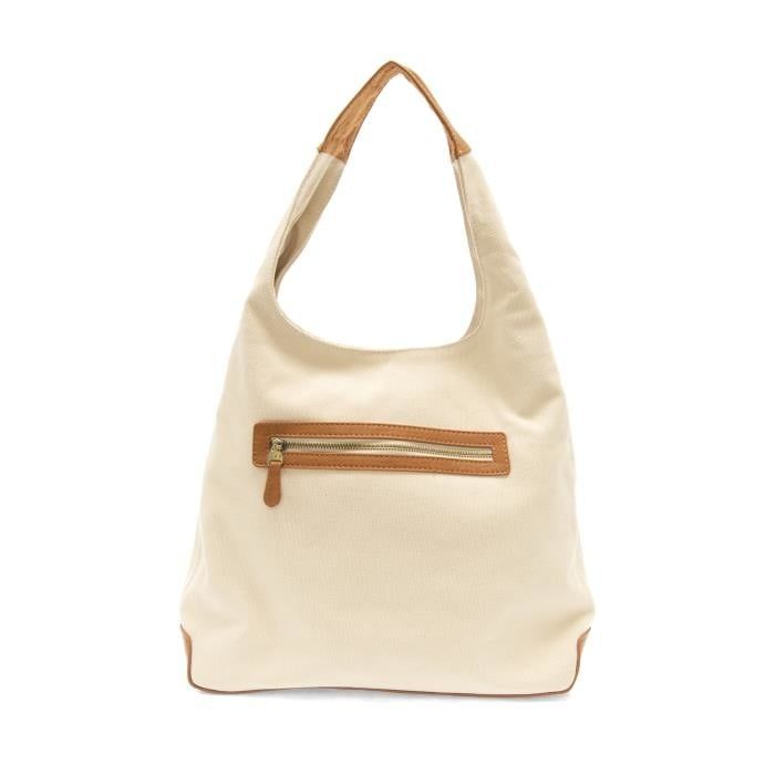 April Canvas Hobo-Cream