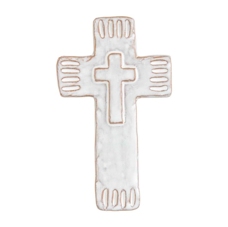 Small Stoneware Cross