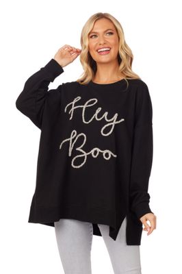 Hey Boo Sparkle Sweatshirt