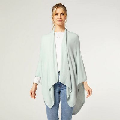 Kiara Light Weight Wrap-Seafoam-One Size