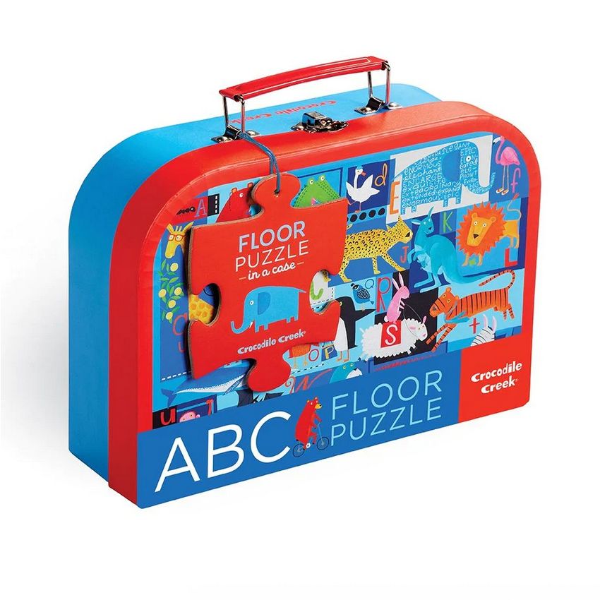 24 pc Puzzle Case/Animal ABC