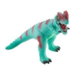 Dilophosaurus Dino Toy w/Sound - Teal
