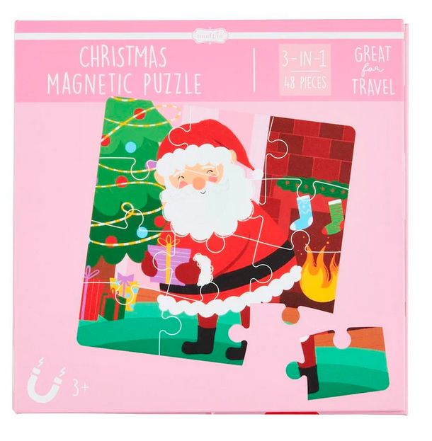 Christmas Magnetic Puzzle Book