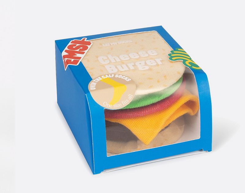 Cheeseburger Socks