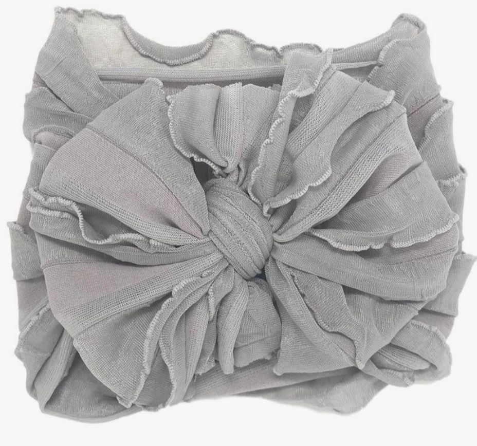 Sterling Ruffled Headband
