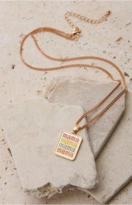 Mama Pendant Necklace