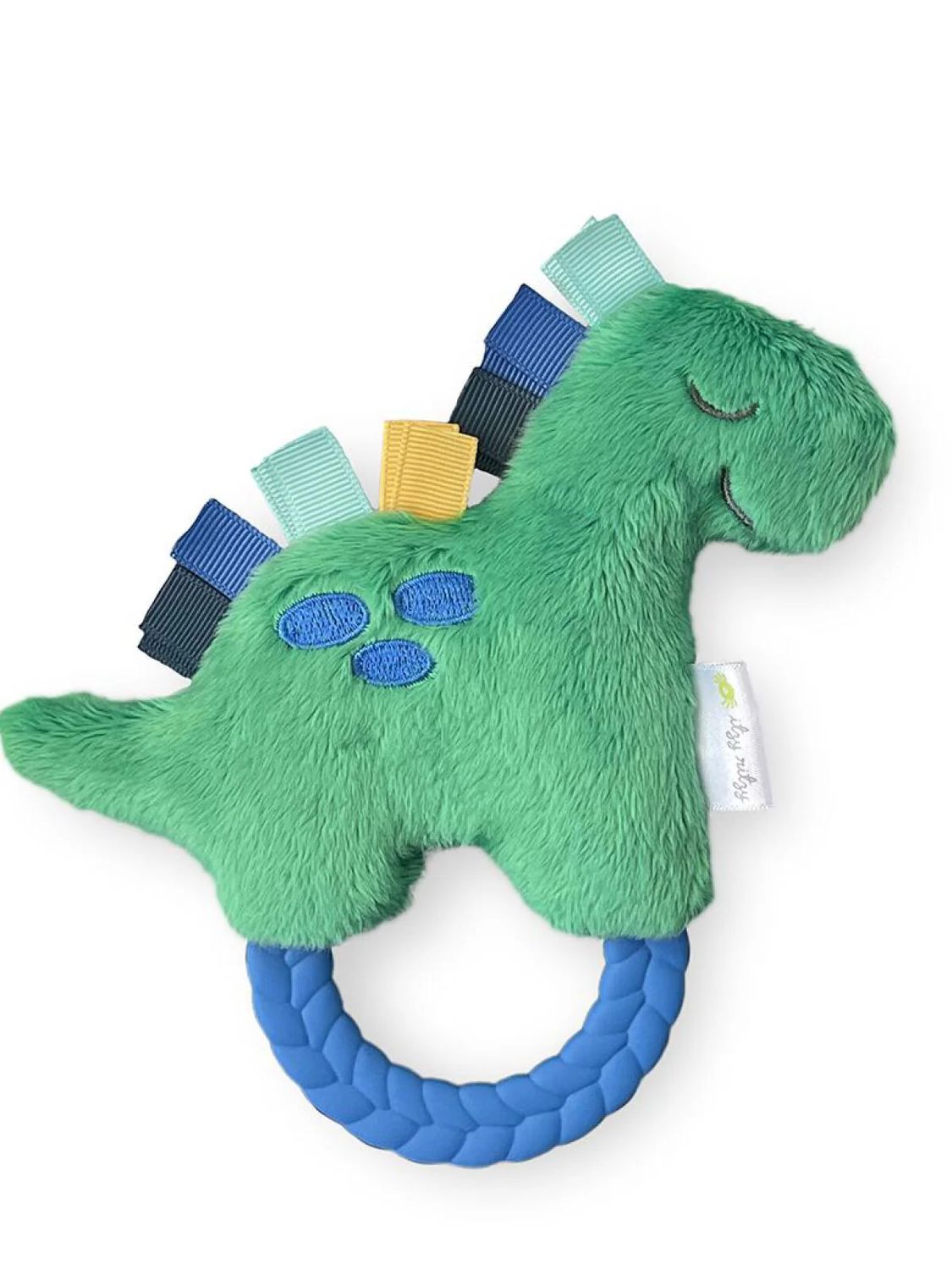 Ritzy Rattle Plush w/ Teether Dino