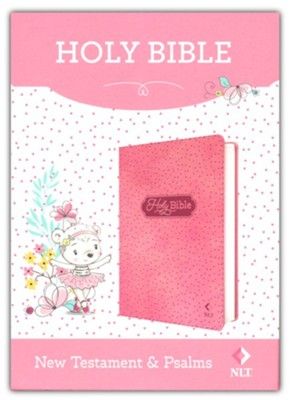 NLT Pink Infant Bible-New Testament and Psalms