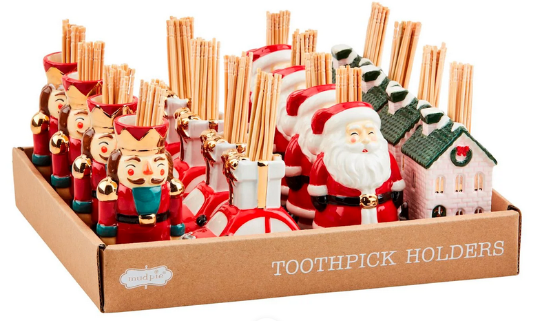 House Christmas Toothpick Holder