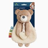 Bitzy Crinkle Sensory Toy w/ Teether-Bear