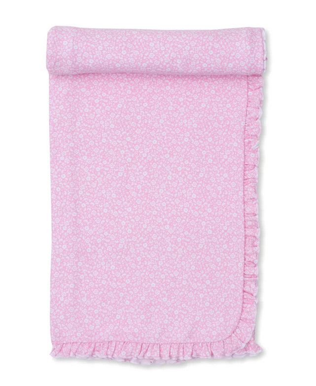 Fall Flower Patch Blanket-Pink