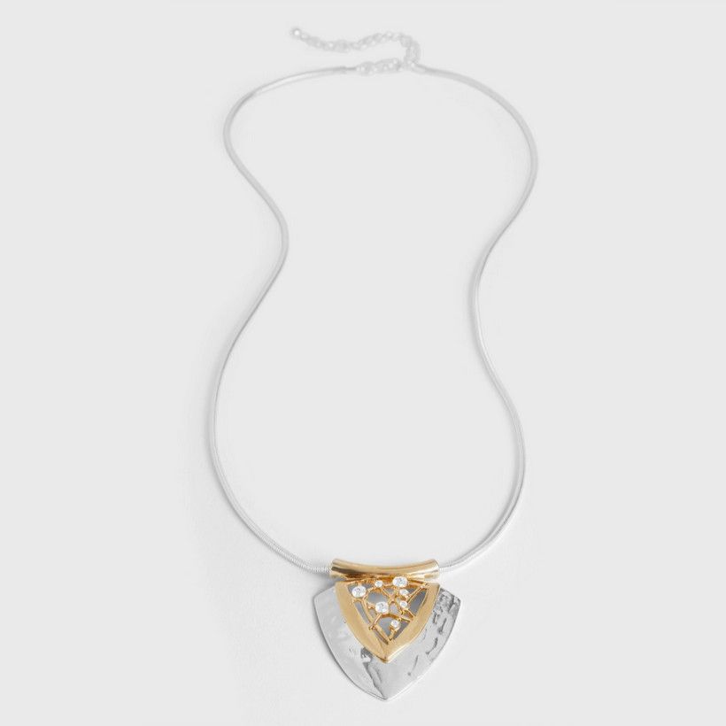Elliana Necklace-Mixed Metal