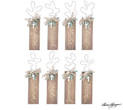 NAMES OF JESUS PLAQUE ORNAMENT