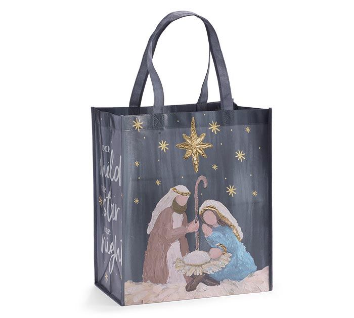 DIVINE NIGHT HOLY FAMILY TOTE
