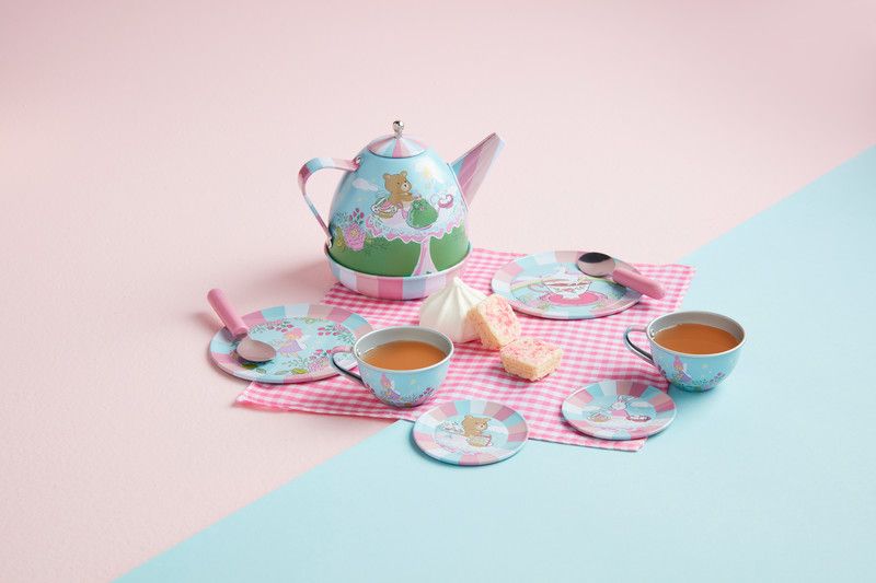 Musical Tin Tea Set