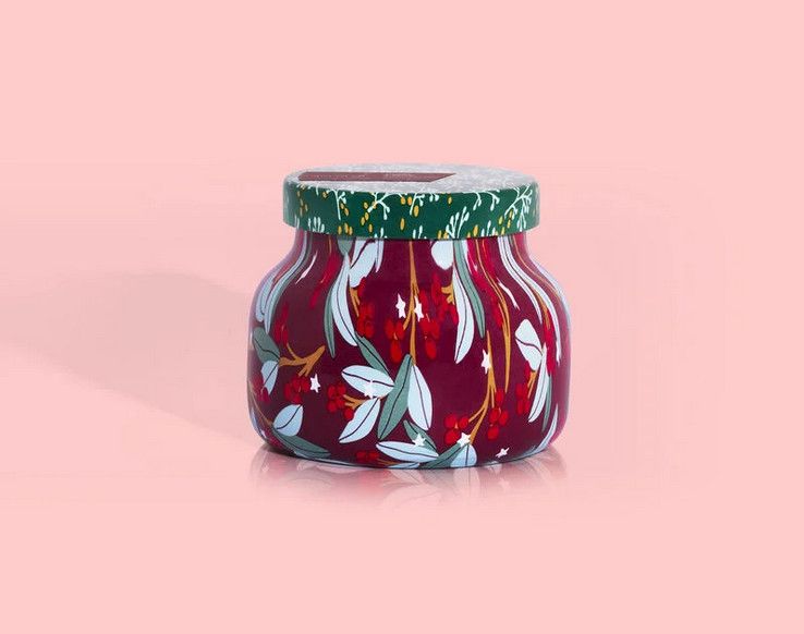 Tinsel &amp; Spice Holiday Pattern Play Petite Jar, 8 oz