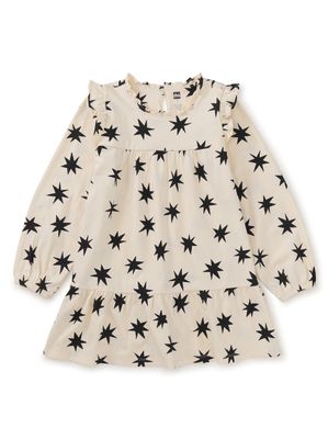 Poetic Ruffle Dress-Starburst