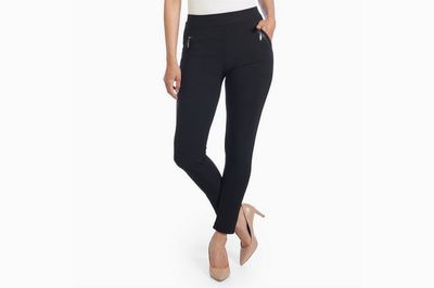 Jasmine Zip Pocket Leggings-Espresso