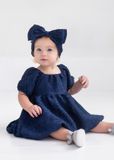 Nightingale Dress- Navy Blue