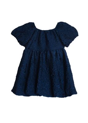 Nightingale Dress- Navy Blue (Toddler)