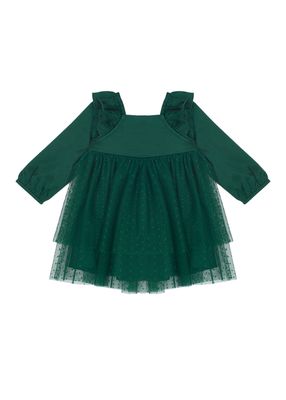 Mistletoe Dress-Green (Toddler)