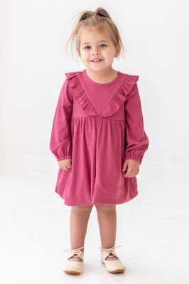 Camilla Dress-Raspberry