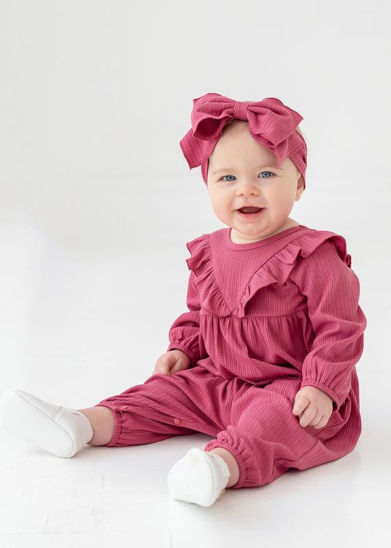 Camilla Romper-Raspberry