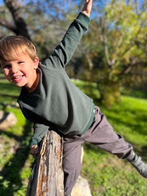 Tarquin Sweatshirt-Forest Cosy
